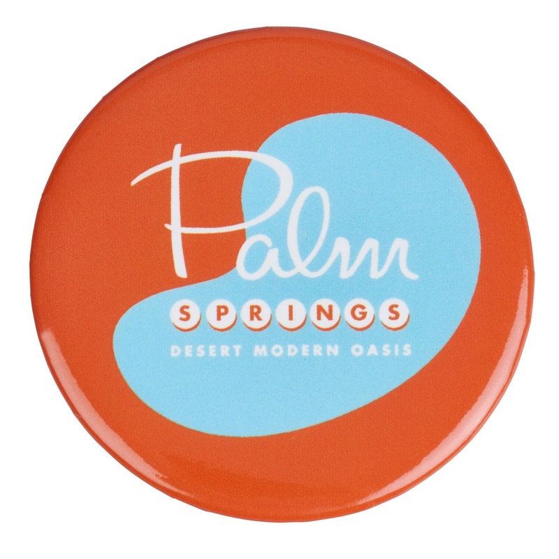 Palm Springs Kidney Pool Magnet – Orange