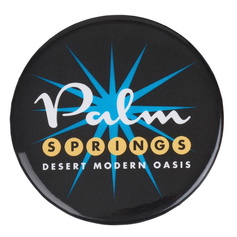 Palm Springs Starburst Magnet – Black
