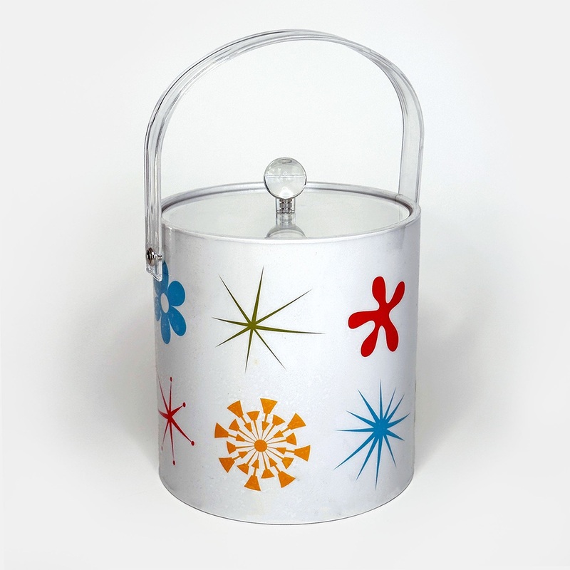 Starburst Retro Style Ice Bucket