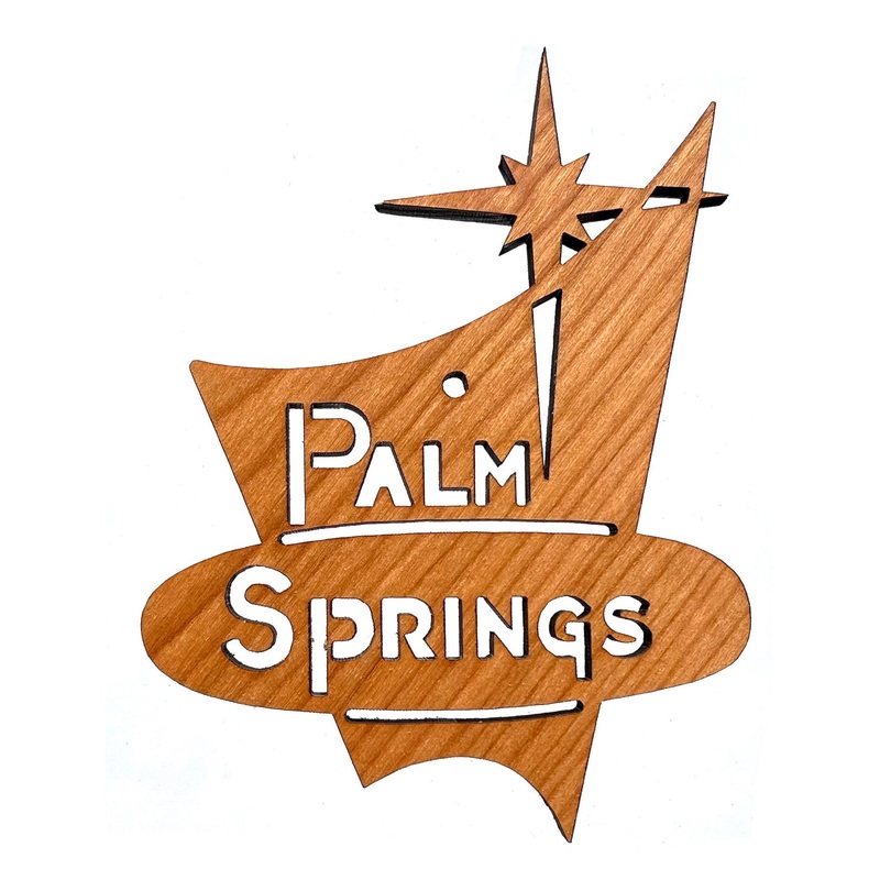 Wooden Ornaments – Palm Springs Star