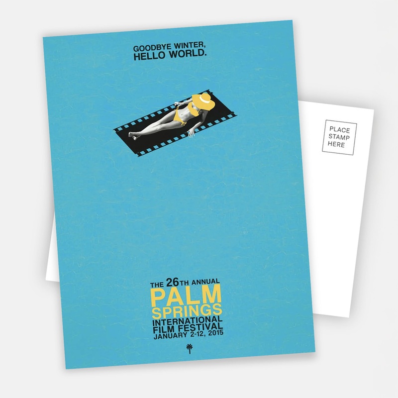2015 Palm Springs International Film Festival Postcard