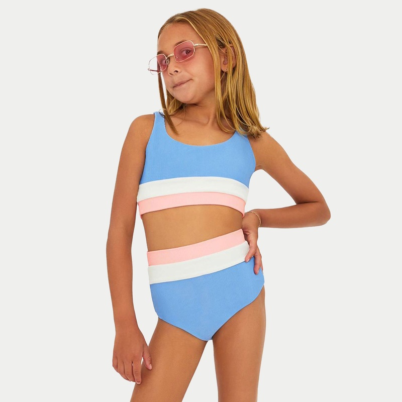 Beach Riot Little Mackenzie & Heidi Bottom Swimsuit – Alps Colorblock