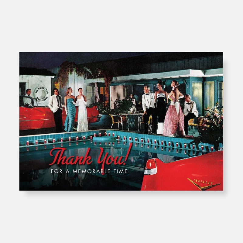 Car Culture Thank You Notecards – Thank you for a Memorable Time