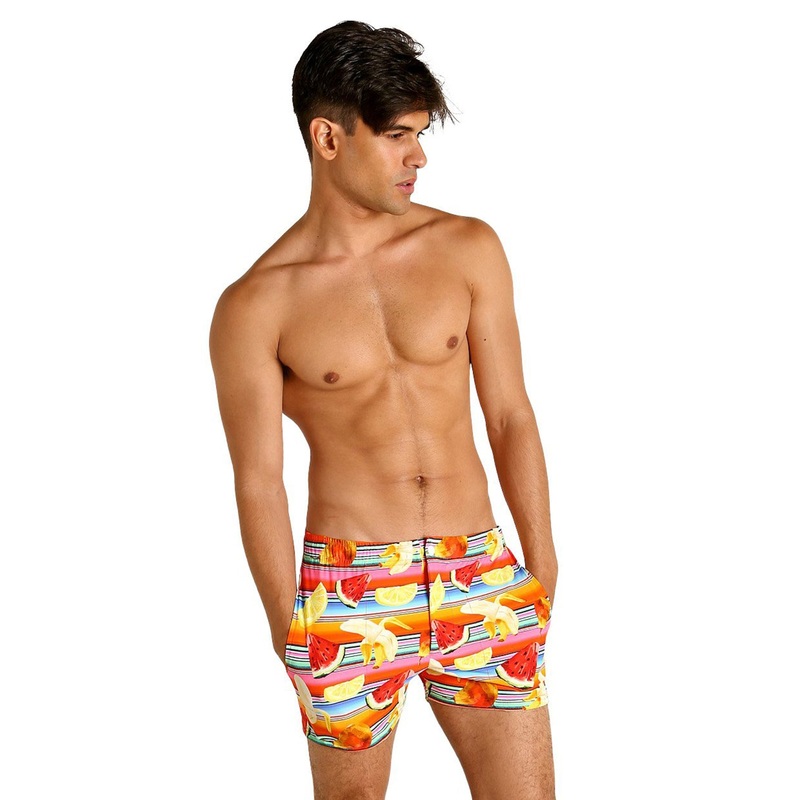 LASC Malibu Swim Shorts – Fruit Stripes