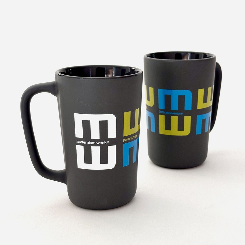 Modernism Week Mug – 20th Anniversary – Storm Gray