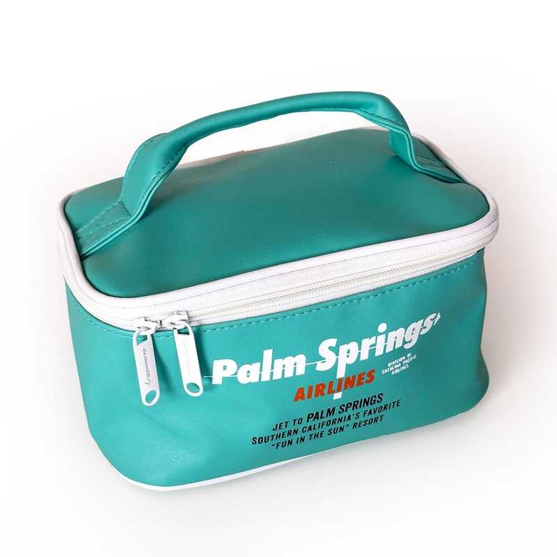 Palm Springs Airlines Box Bag – Aqua