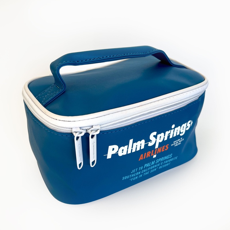 Palm Springs Airlines Box Bag – Blue