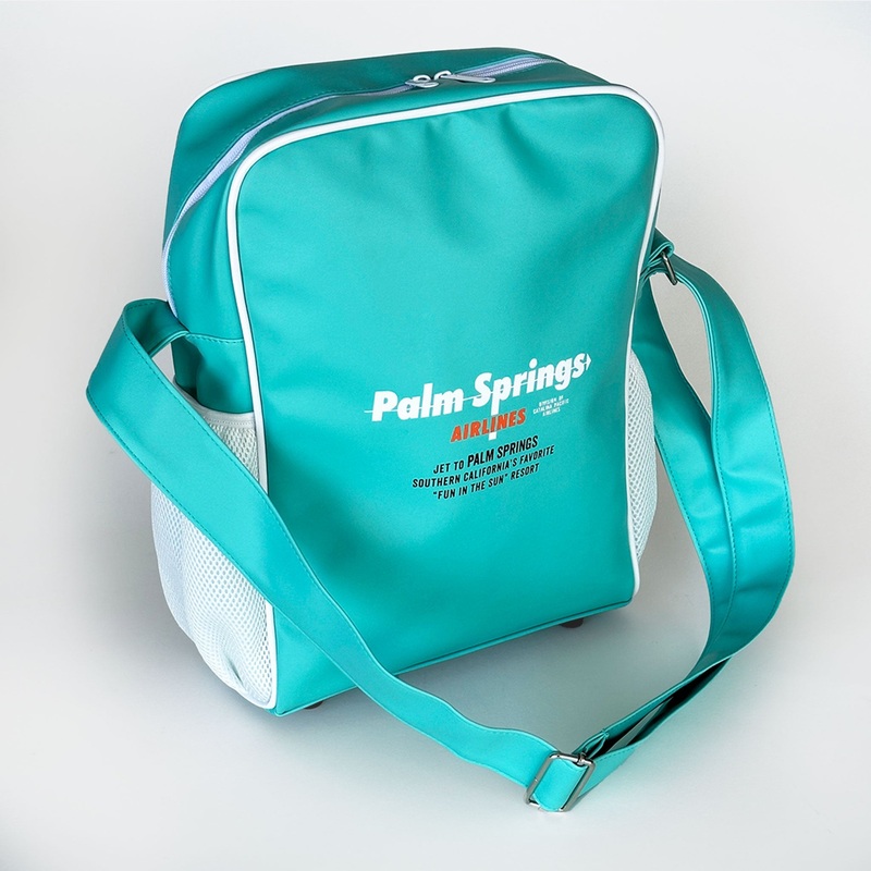 Palm Springs Airlines Flight Bag – Aqua
