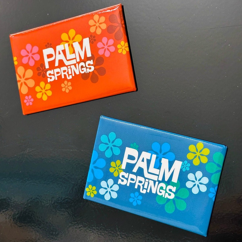 Palm Springs Modfest Magnet – Orange
