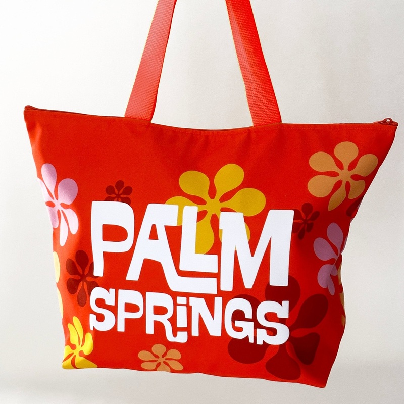 Palm Springs Modfest Tote Bag – Orange