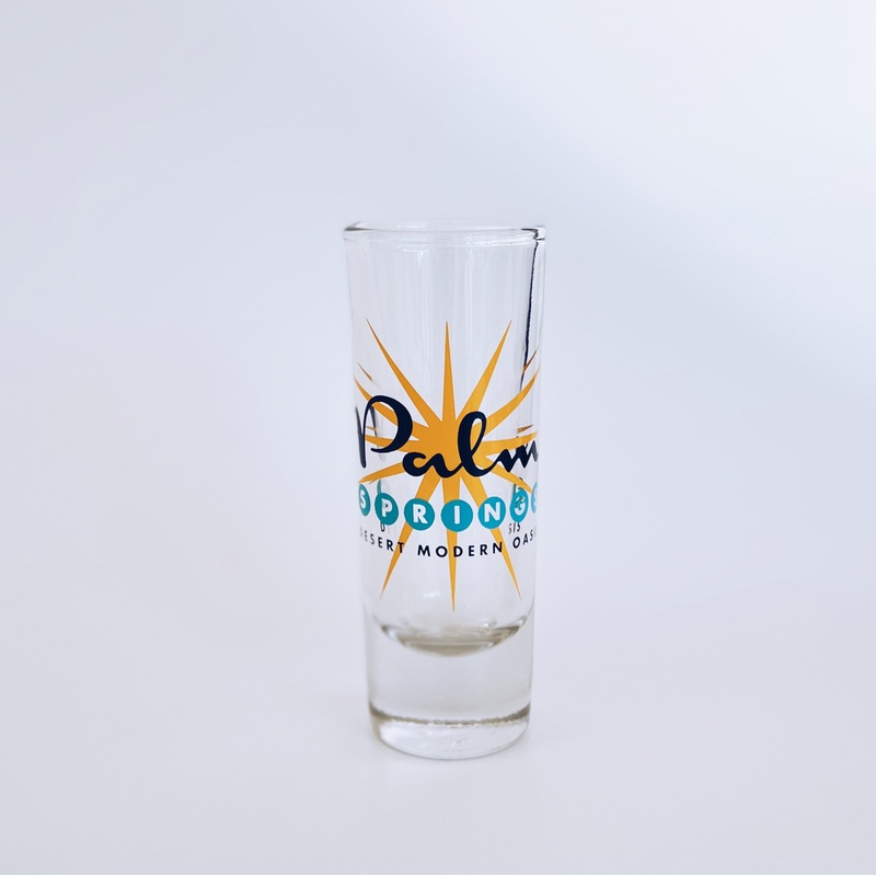 Palm Springs Shot Glass – Starburst Design