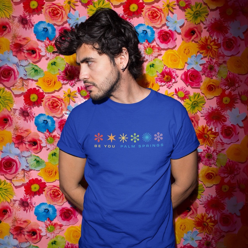 Unisex T-shirt – Be You Starburst – Royal Blue