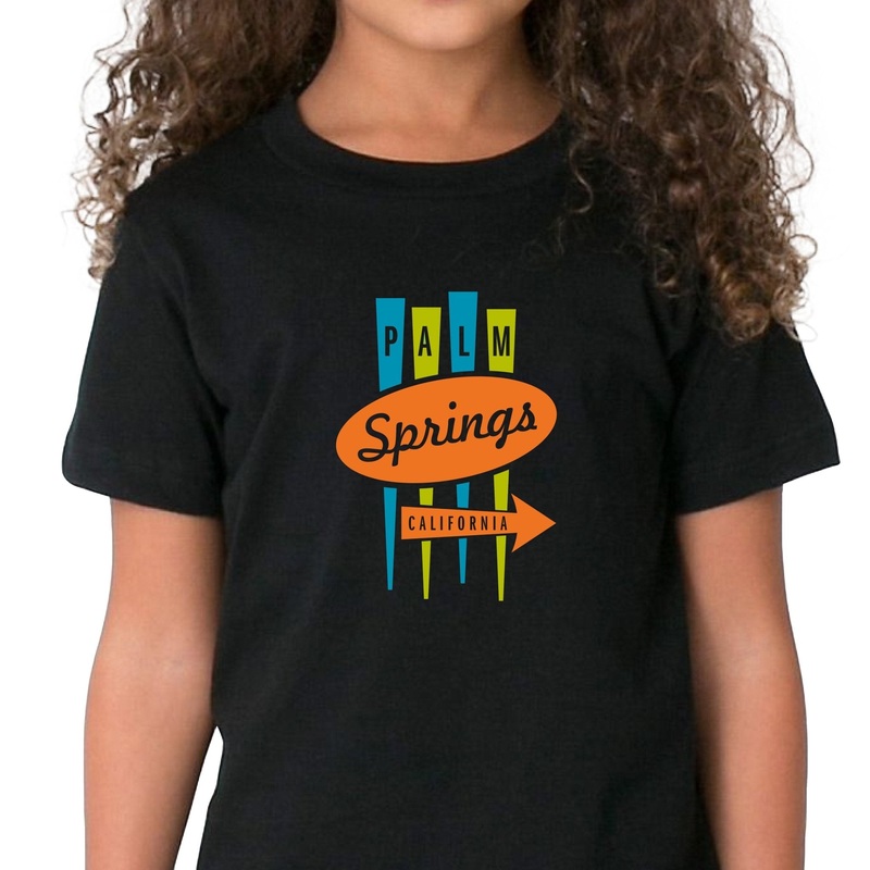Unisex T-shirt Kids  – Road Sign – Black