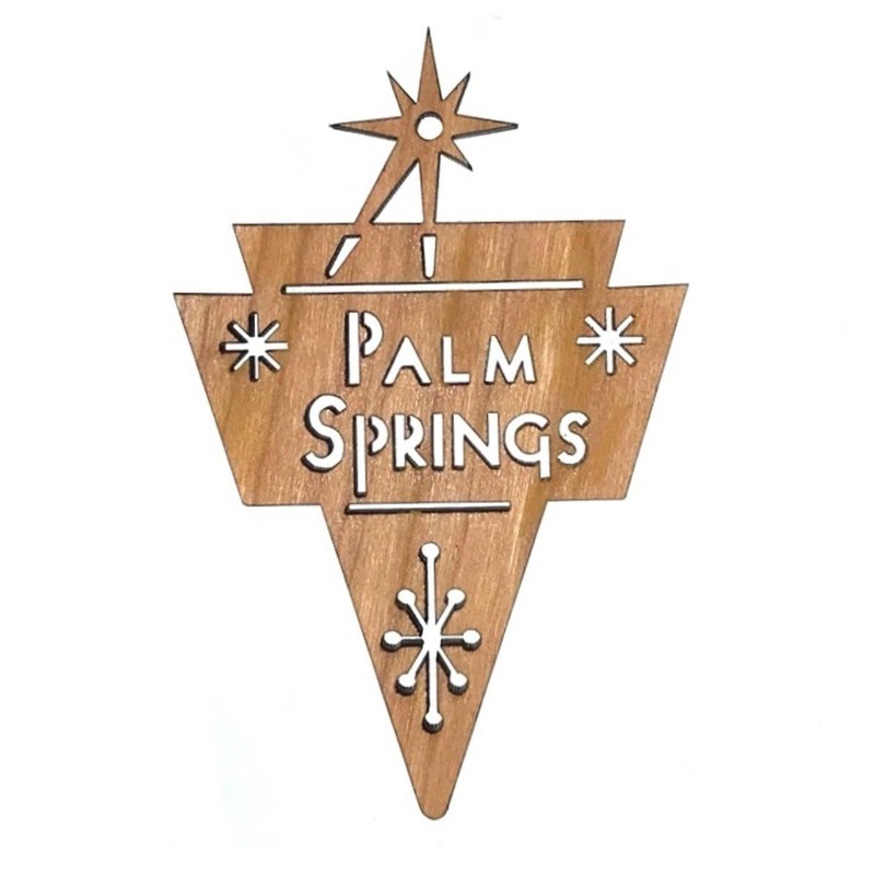 Wooden Ornaments – Palm Springs Cone
