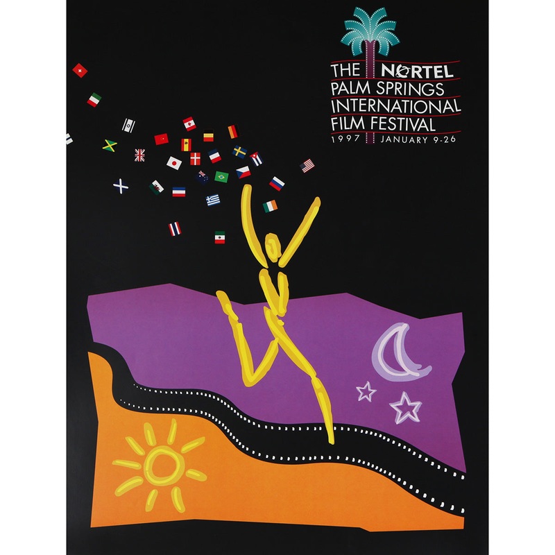 1997 Palm Springs International Film Festival Postcard