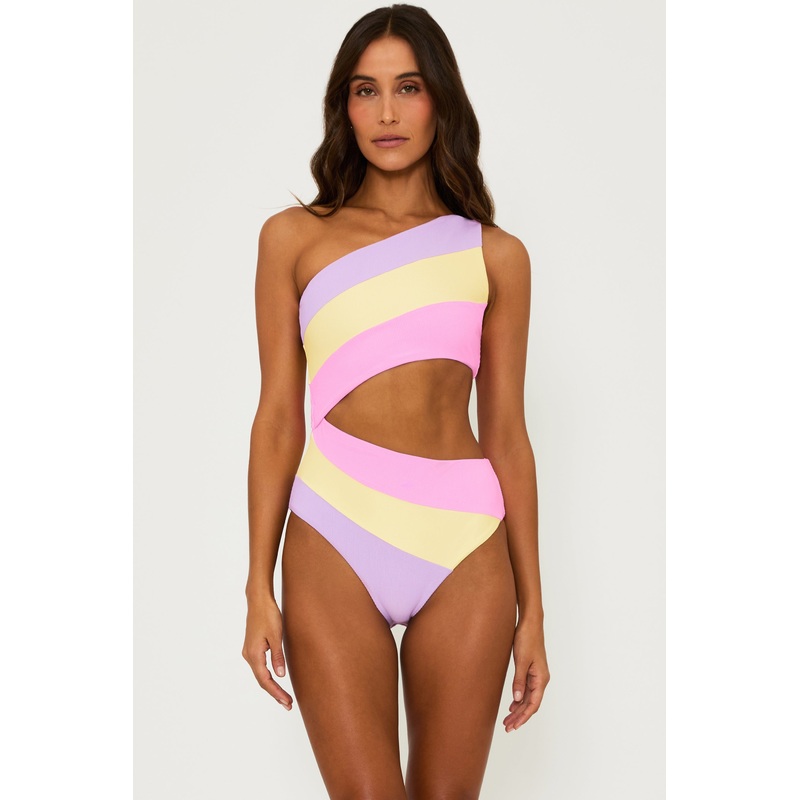 Beach Riot Joyce One Piece Swimsuit – Sublime Spring Colorblock
