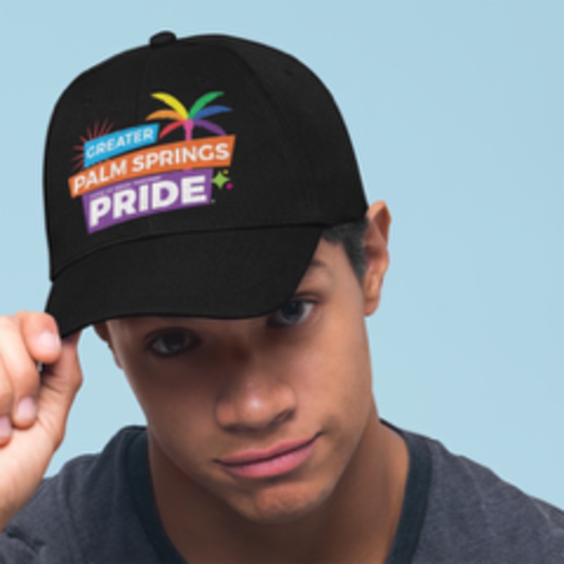 Greater Palm Springs Pride Cap – Black