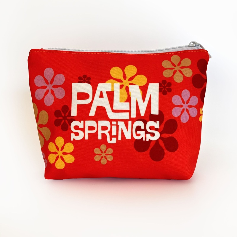 Palm Springs Modfest Pouch – Orange