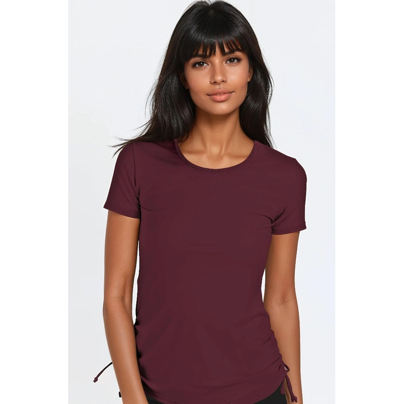 Short Sleeve Adele Swim Top