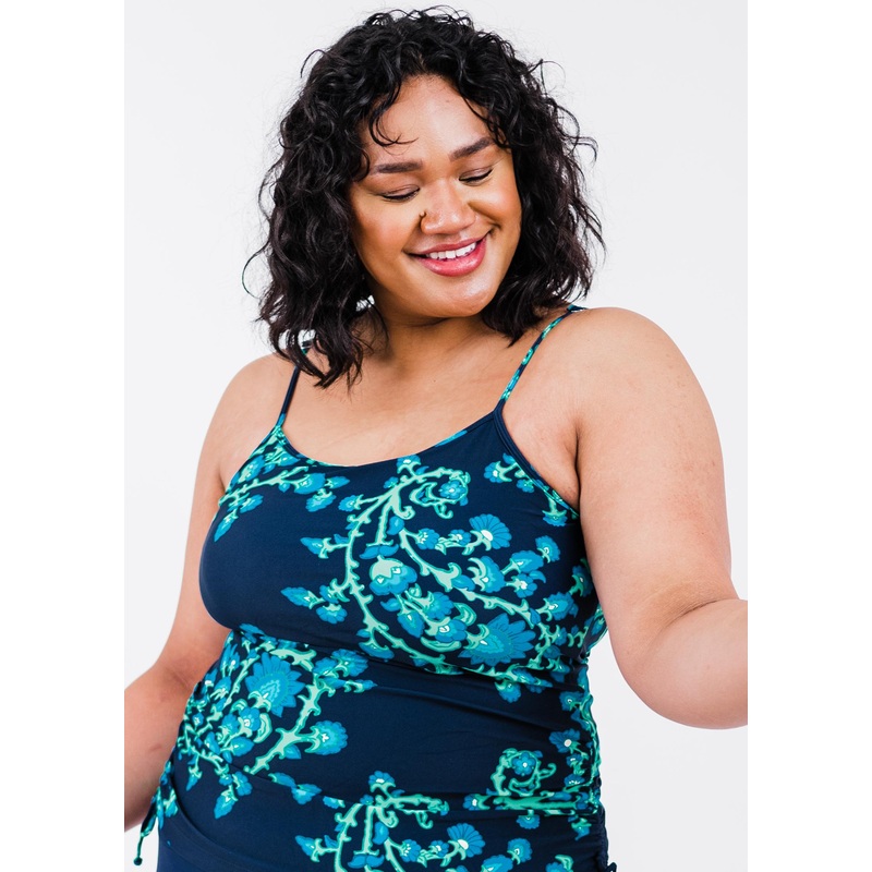 Adjustable Strap Maya Swim Top | Plus Size