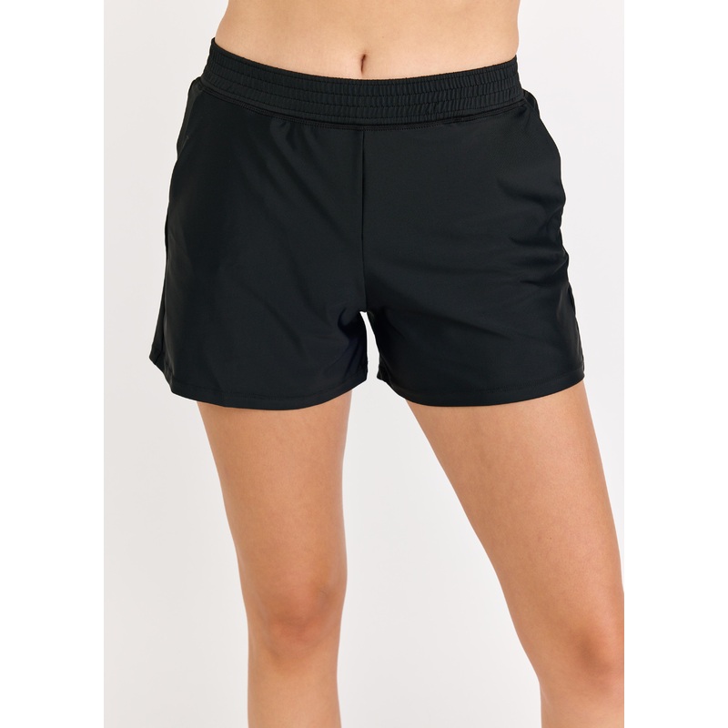 Classic Fit Swim Shorts With Panty