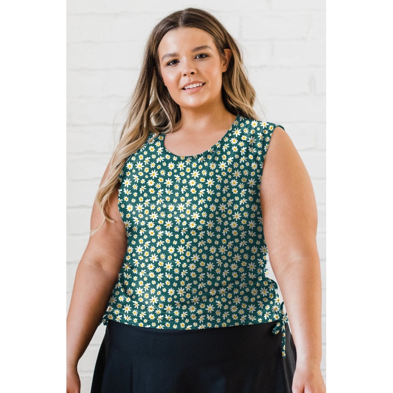 Closed Back Maya Swim Top | Plus Size