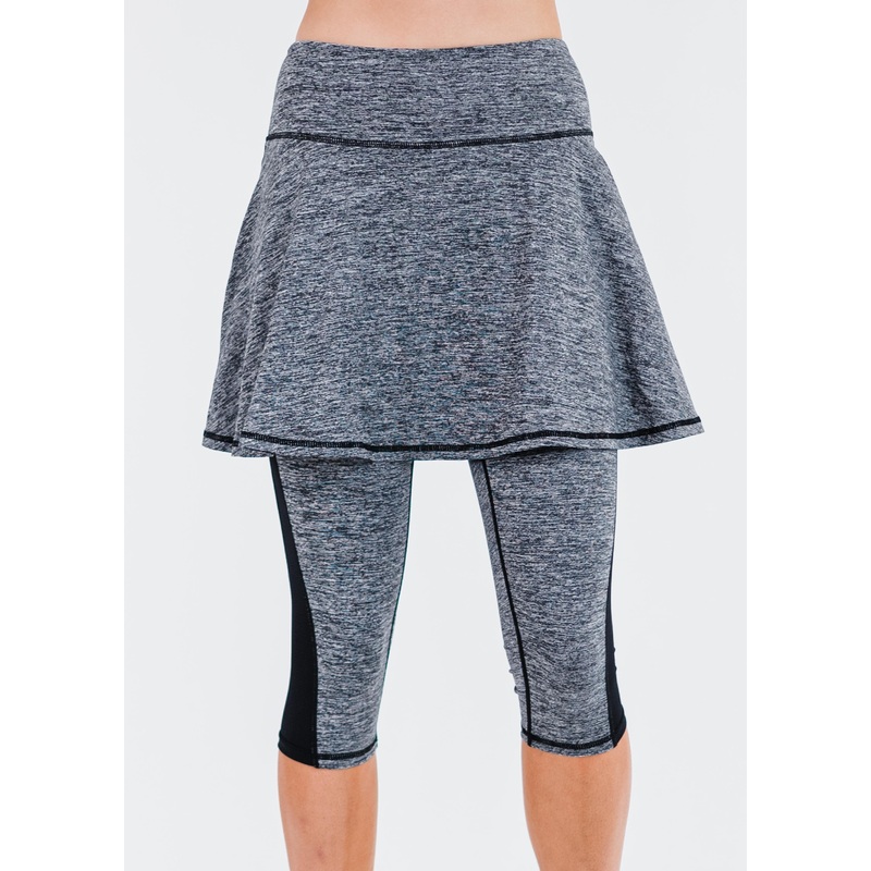 Flowy Lycra Sport Skirt With Attached 17″ Leggings