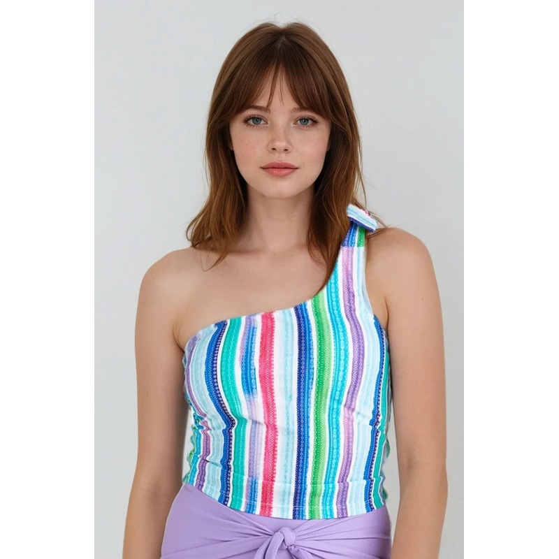 Layla Crop Swim Top