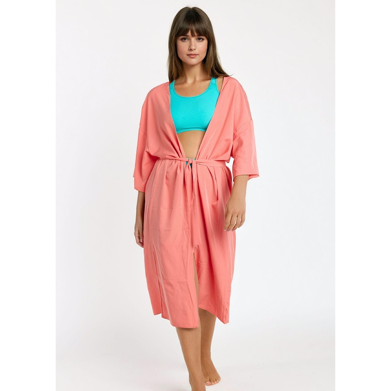 Long Kimono Beach Cover Up