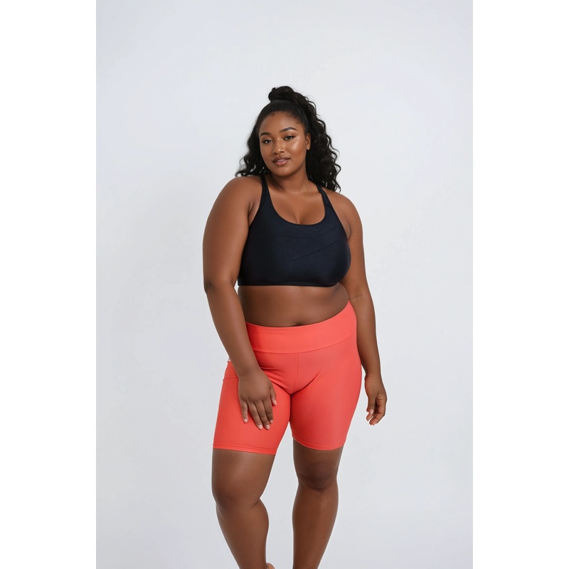 Longline Swim Bra | Plus Size