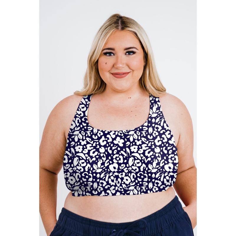 Racerback Swim Bra | Plus Size