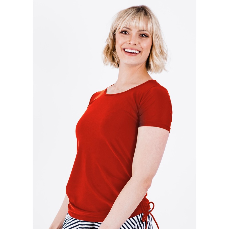 Short Sleeve Adele Swim Top | Last Call