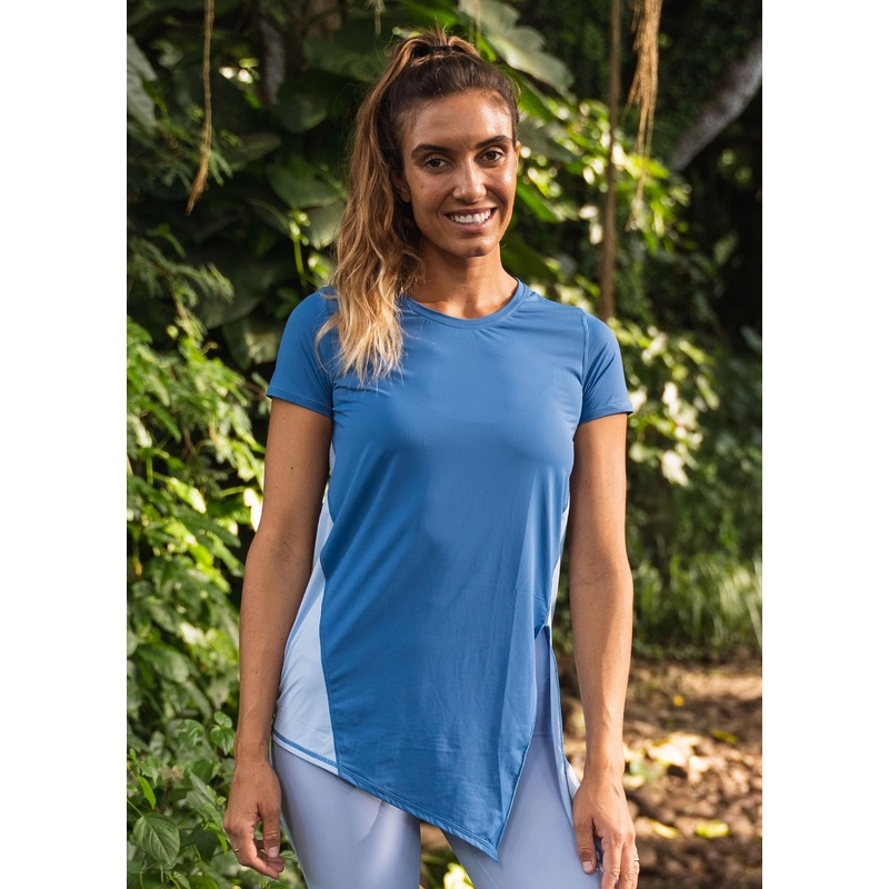 Side Split Tie Up Tee