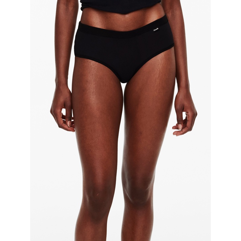 Cotton Comfort Hipster In Black – Chantelle