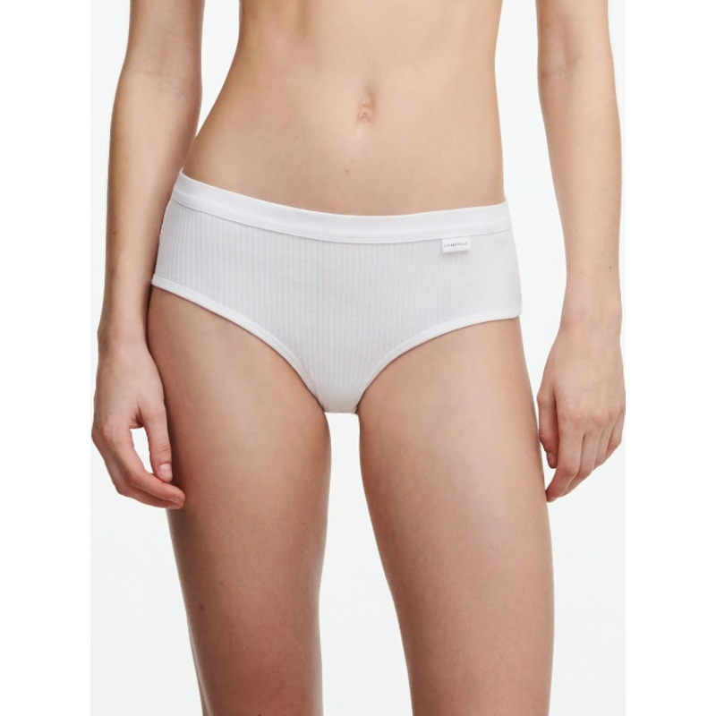Cotton Comfort Hipster In White – Chantelle