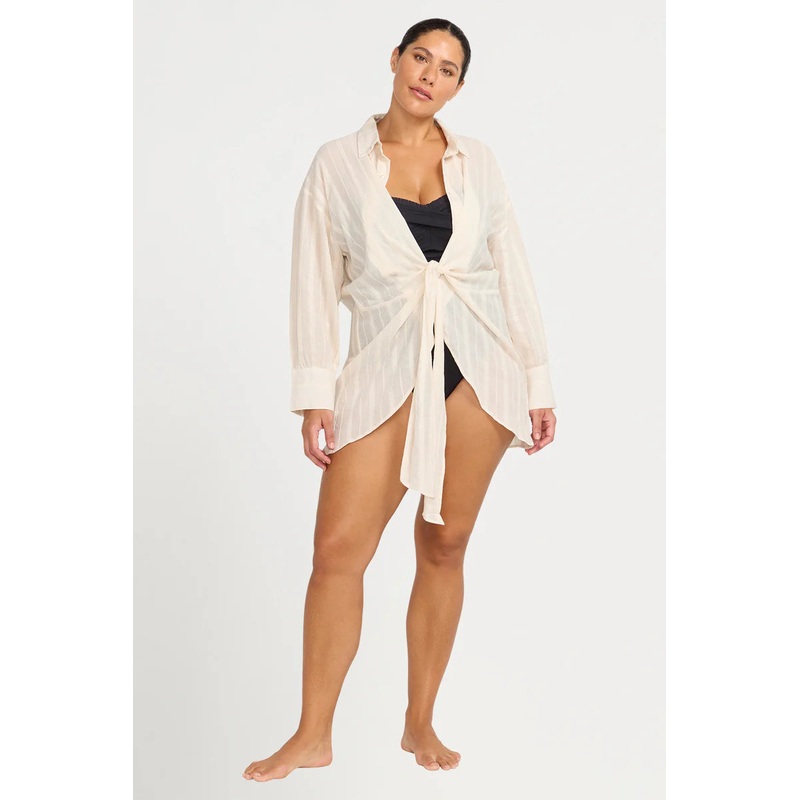 Resort Wear Cover Up In Cream – ArteSands