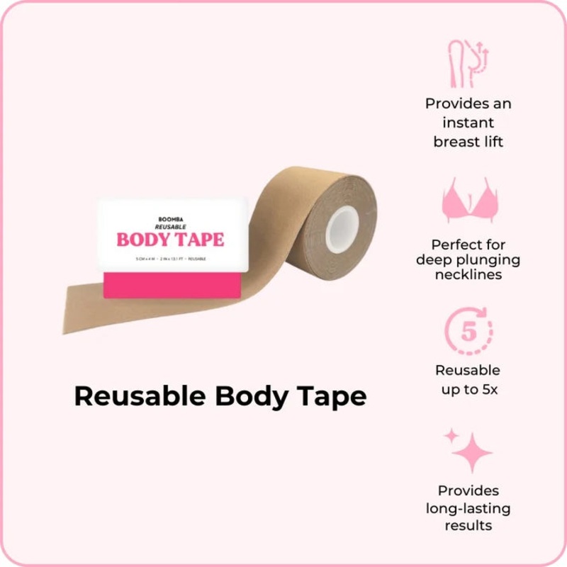 Reusable Body Tape in Beige – Boomba