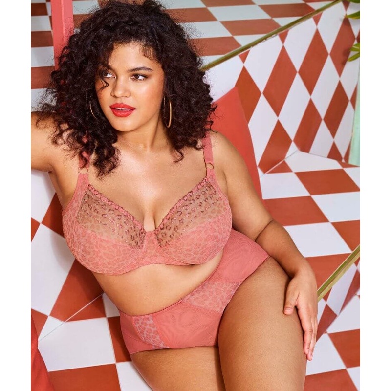 Matilda Plunge Bra In Rose Leo – Elomi