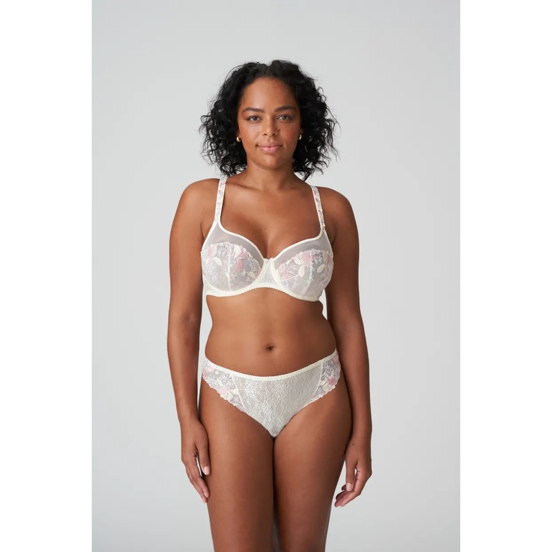 Mohala Balcony Bra Vertical Seam In Vintage Natural – Prima Donna