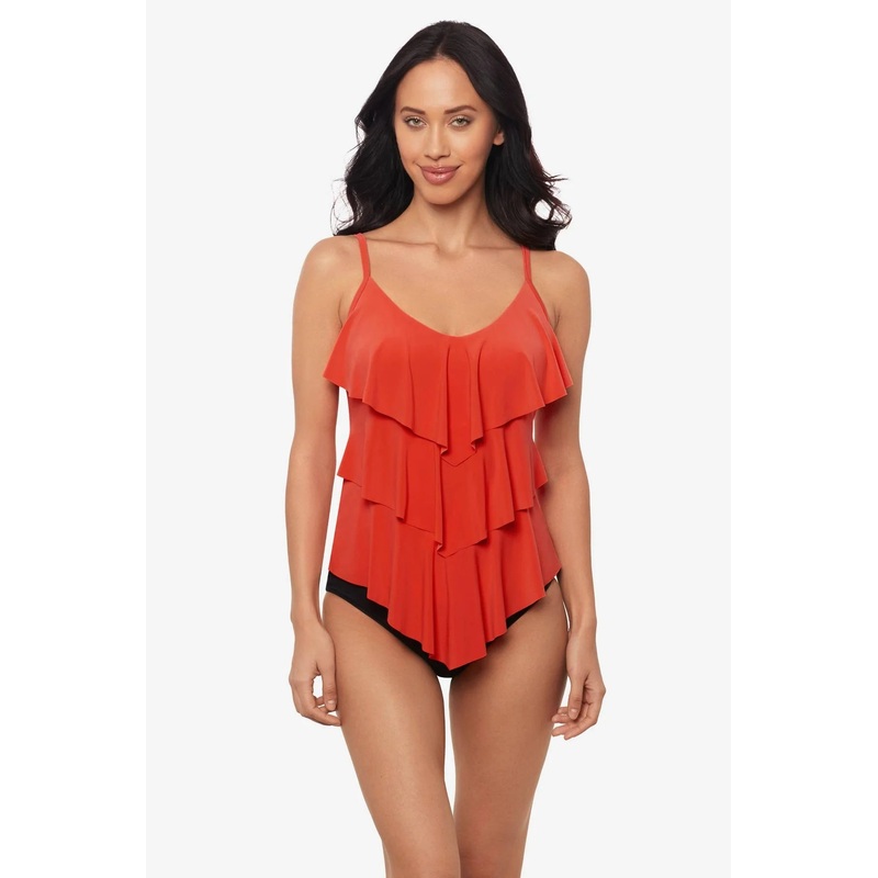 Rita Soft Cup Tankini In Blaze – Magic Suit