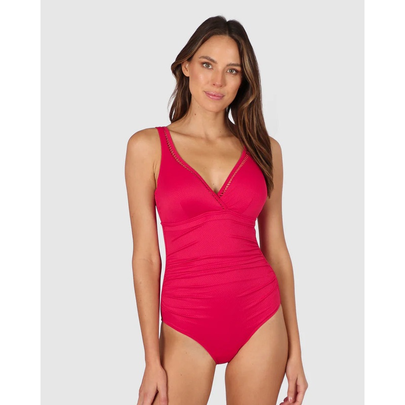Rococco Swimsuit In Cherry – Baku