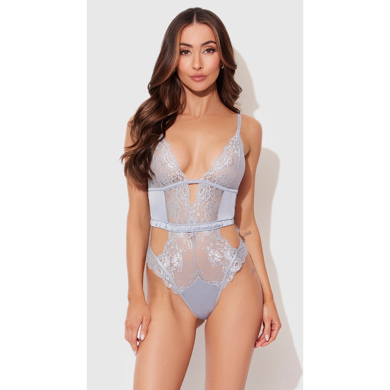Sienna Teddy In Stone Blue – House of Desire