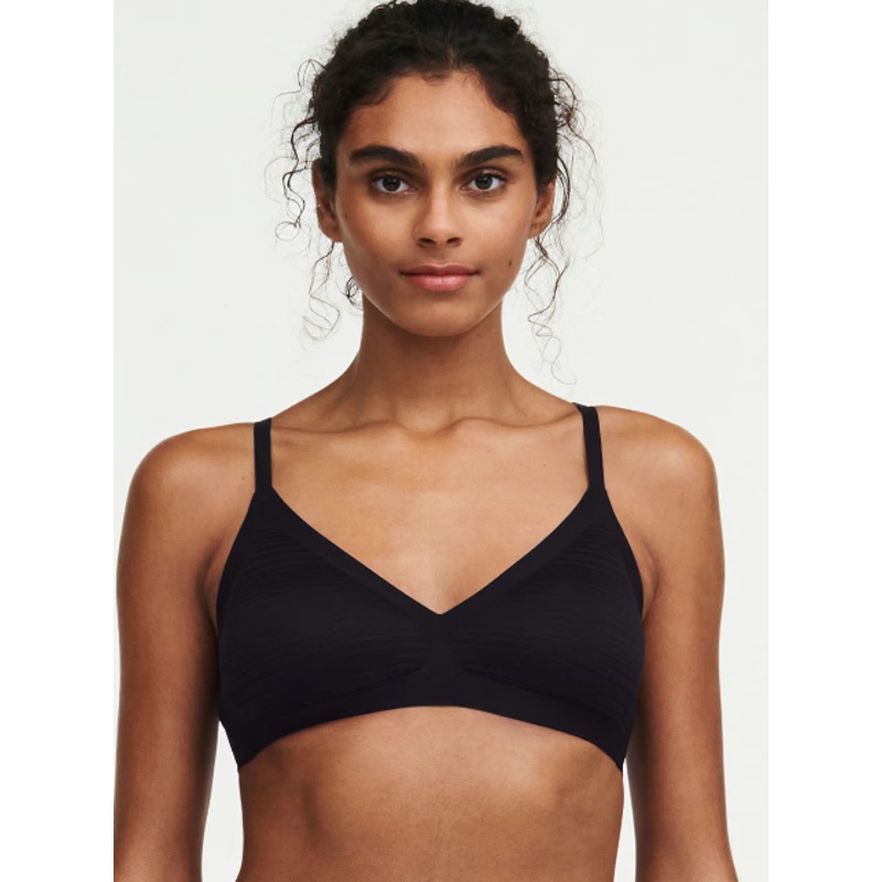 Softstretch Stripes Bralette In Black – Chantelle