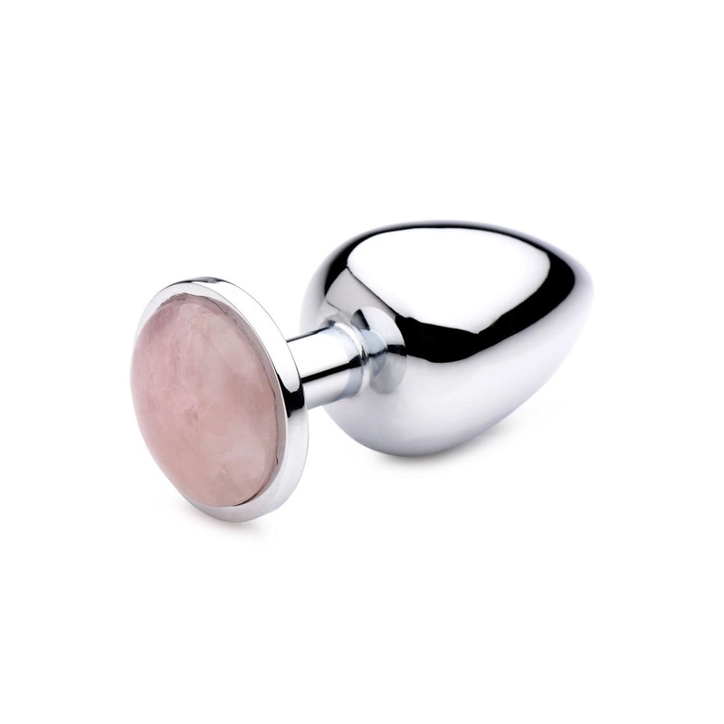 Booty Sparks Rose Quartz Gem Plug