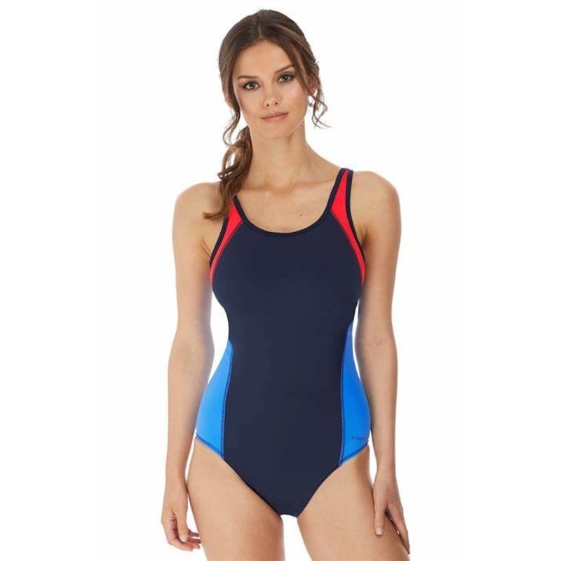Freestyle Underwired Swimsuit In Astral Navy- Freya