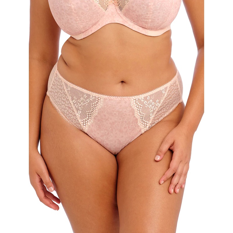 Lucie High Leg Brief In Pale Blush – Elomi