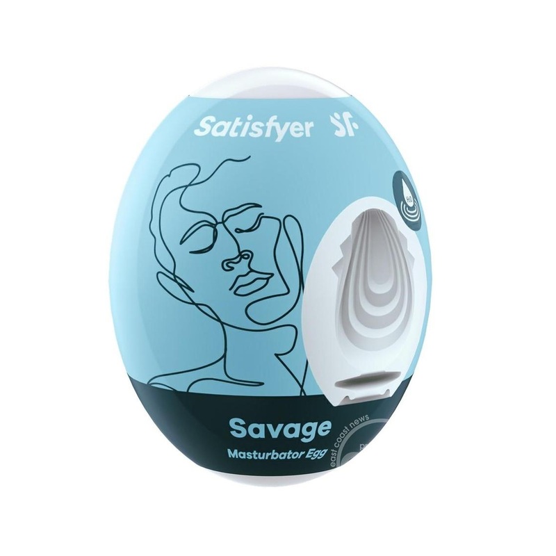 Masturbator Egg Savage In Blue – Satisfyer