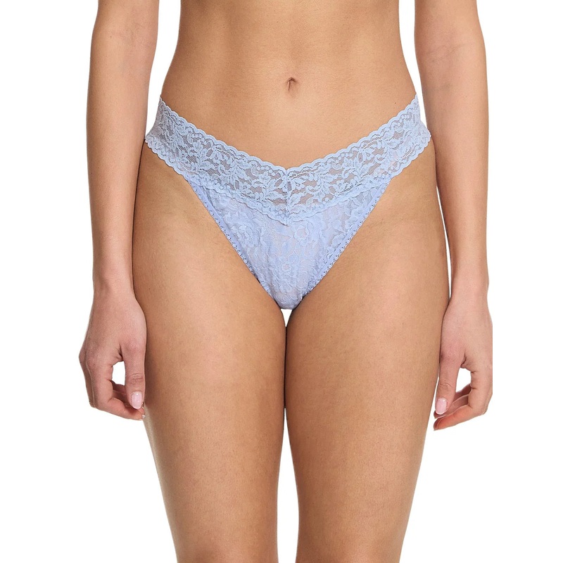 Original Rise Signature Lace Thong In Clarity – Hanky Panky