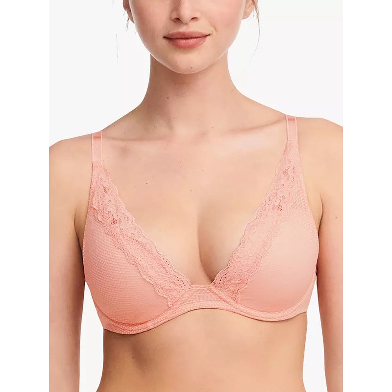 Brooklyn Plunge Bra In Candlelight Peach – Passionata