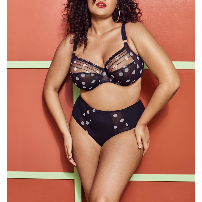 Matilda Plunge Bra In Black Dot – Elomi